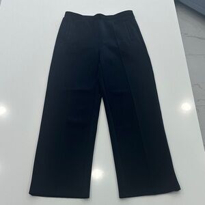 Christian Siriano Classic Navy Wide Leg Pants